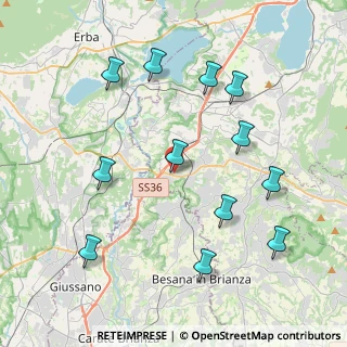 Mappa Via Alessandro Volta, 23895 Nibionno LC, Italia (4.3625)
