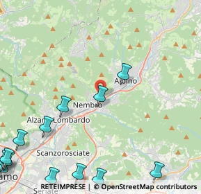 Mappa Via Benigno Crespi, 24021 Albino BG, Italia (6.73846)