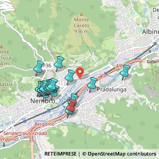 Mappa Via Benigno Crespi, 24021 Albino BG, Italia (0.971)