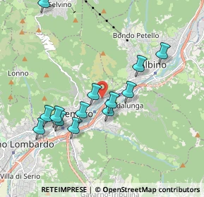 Mappa Via Benigno Crespi, 24021 Albino BG, Italia (1.83846)