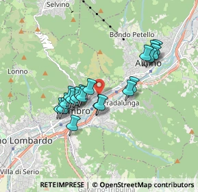 Mappa Via Benigno Crespi, 24021 Albino BG, Italia (1.479)