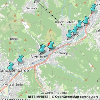 Mappa Via Benigno Crespi, 24021 Albino BG, Italia (2.57636)