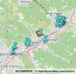 Mappa Via Ronchi, 24027 Nembro BG, Italia (2.10615)