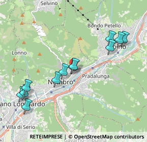 Mappa Via Ronchi, 24027 Nembro BG, Italia (2.0775)