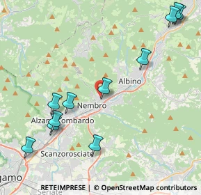 Mappa Via Ronchi, 24027 Nembro BG, Italia (5.04364)