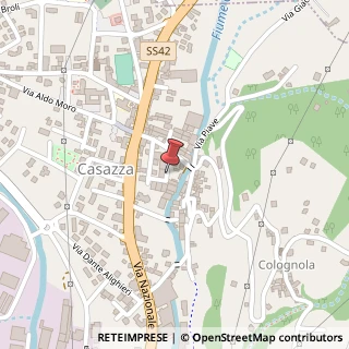 Mappa Via Don Bosco, 7, 24060 Casazza, Bergamo (Lombardia)