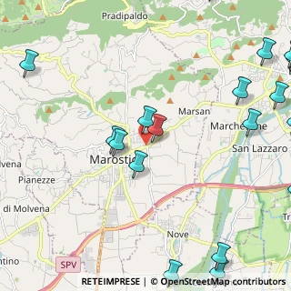 Mappa Via Cavallara, 36063 Marostica VI, Italia (3.369)