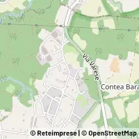 Mapa Caronno Varesino
