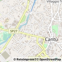 Kaart Cantù
