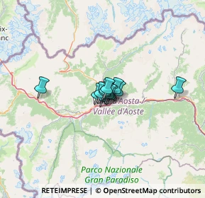 Mappa Rue de Coutumier, 11100 Aosta AO, Italia (5.2675)