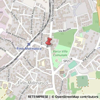Mappa Viale Risorgimento, 12, 22073 Fino Mornasco CO, Italia, 22073 Fino Mornasco, Como (Lombardia)