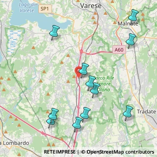 Mappa Via Roma, 21040 Castronno VA, Italia (4.88545)
