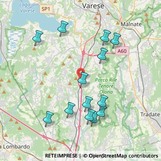 Mappa Via Roma, 21040 Castronno VA, Italia (4.30538)