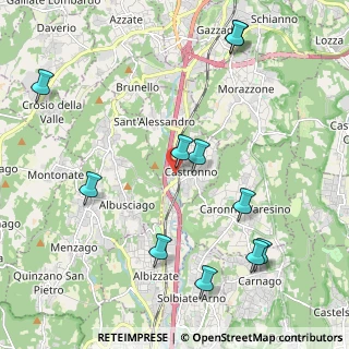 Mappa Via Roma, 21040 Castronno VA, Italia (2.43273)