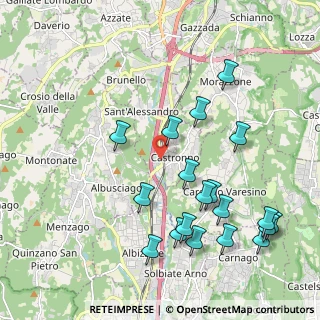 Mappa Via Roma, 21040 Castronno VA, Italia (2.27895)