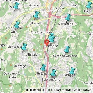 Mappa Via Roma, 21040 Castronno VA, Italia (2.69154)