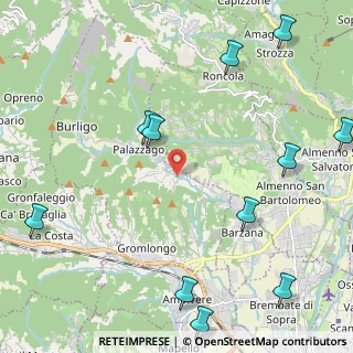 Mappa Via Fratelli Ripamonti, 24030 Palazzago BG, Italia (2.95273)
