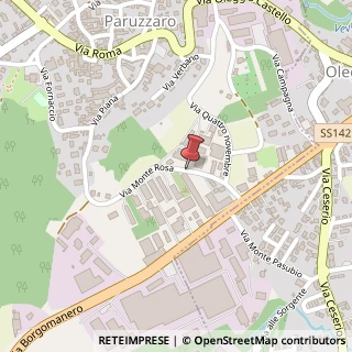 Mappa Via Monte Rosa,  7, 28040 Paruzzaro, Novara (Piemonte)
