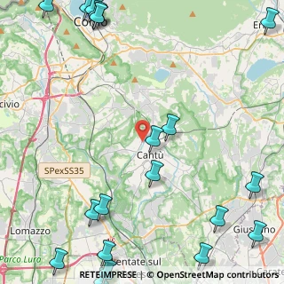 Mappa Via Filippo Turati, 22063 Cantù CO, Italia (7.097)