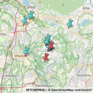 Mappa Via Filippo Turati, 22063 Cantù CO, Italia (2.59364)