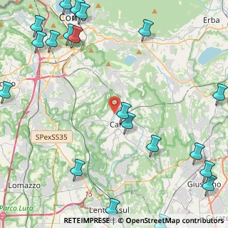 Mappa Via Filippo Turati, 22063 Cantù CO, Italia (6.7345)