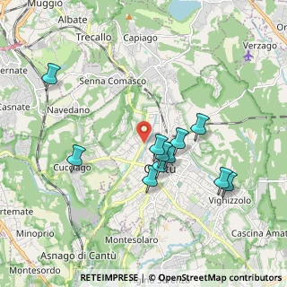 Mappa Via Filippo Turati, 22063 Cantù CO, Italia (1.71818)