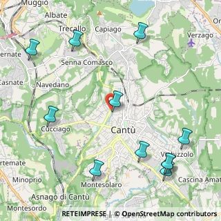 Mappa Via Filippo Turati, 22063 Cantù CO, Italia (2.72545)
