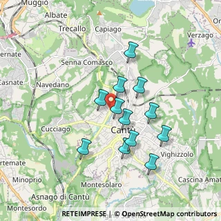 Mappa Via Filippo Turati, 22063 Cantù CO, Italia (1.50917)