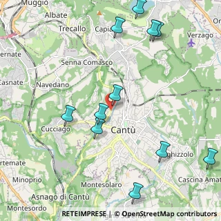 Mappa Via Filippo Turati, 22063 Cantù CO, Italia (2.50273)