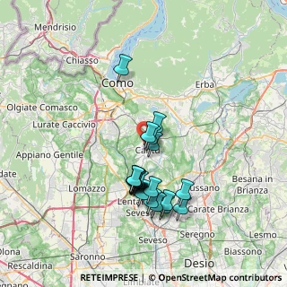 Mappa Via Filippo Turati, 22063 Cantù CO, Italia (6.3335)
