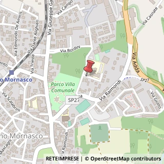 Mappa Via Bernardino Luini, 4, 22073 Fino Mornasco, Como (Lombardia)