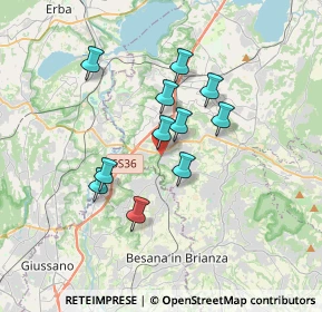 Mappa Cassago-nibionno-bulciago, 23893 Cassago Brianza LC, Italia (2.78)