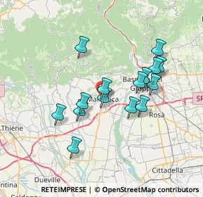 Mappa Via 24 Maggio, 36063 Marostica VI, Italia (6.25867)