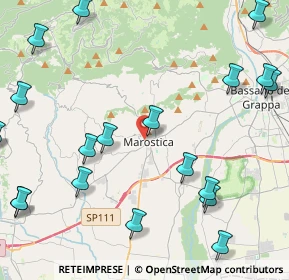 Mappa Via 24 Maggio, 36063 Marostica VI, Italia (5.894)