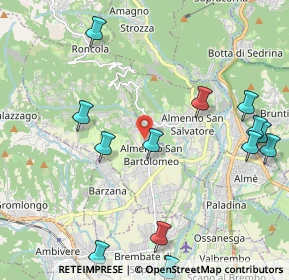 Mappa Via Combattenti E Reduci, 24030 Almenno San Bartolomeo BG, Italia (2.56462)