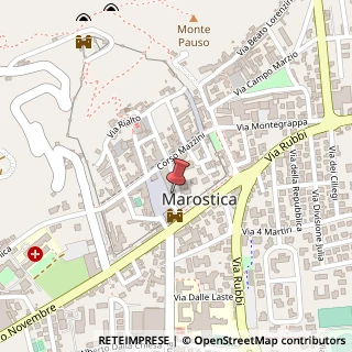 Mappa Piazza Castello, 51, 36063 Marostica, Vicenza (Veneto)