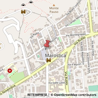 Mappa Piazza Castello, 41, 36063 Marostica, Vicenza (Veneto)