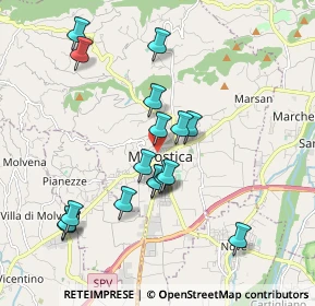Mappa Via Cairoli, 36063 Marostica VI, Italia (1.76765)