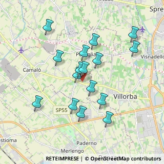 Mappa Via Don Giulio Ceccato, 31050 Povegliano TV, Italia (1.71938)