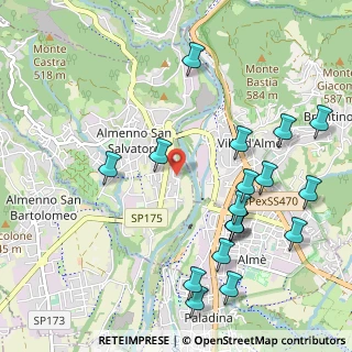 Mappa Via Madonna del Castello, 24031 Almenno San Salvatore BG, Italia (1.2)