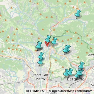 Mappa Via Madonna del Castello, 24031 Almenno San Salvatore BG, Italia (4.78941)