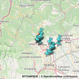 Mappa Via della Tecnica, 36013 Piovene Rocchette VI, Italia (9.20211)