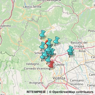 Mappa Via della Tecnica, 36013 Piovene Rocchette VI, Italia (9.21462)