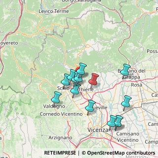Mappa Via della Tecnica, 36013 Piovene Rocchette VI, Italia (13.76429)