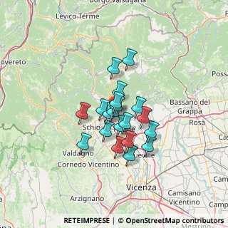 Mappa Via della Tecnica, 36013 Piovene Rocchette VI, Italia (8.884)