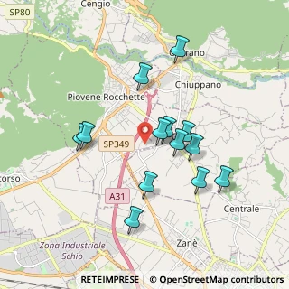 Mappa Via della Tecnica, 36013 Piovene Rocchette VI, Italia (1.64923)
