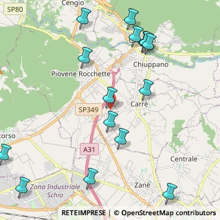 Mappa Via della Tecnica, 36013 Piovene Rocchette VI, Italia (2.648)