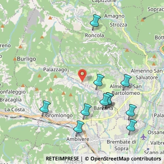 Mappa Via fratelli e ed e rota negroni, 24030 Palazzago BG, Italia (2.33364)