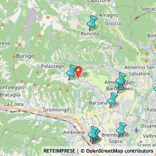 Mappa Via fratelli e ed e rota negroni, 24030 Palazzago BG, Italia (3.08273)