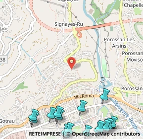 Mappa Viale del Gran S. Bernardo, 11100 Aosta AO, Italia (0.9015)
